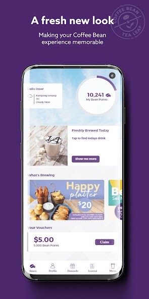 Run android online APK The Coffee Bean Brunei Rewards from MyAndroid or emulate The Coffee Bean Brunei Rewards using MyAndroid