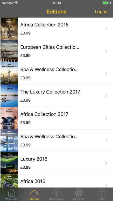 Emulate iPhone app The Collection by NG Traveller using MyAndroid Emulate iPhone app The Collection by NG Traveller using MyAndroid