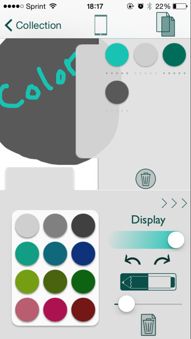 Emulate iPhone app The Color App Lite - Color Palette Selection Tool using MyAndroid Emulate iPhone app The Color App Lite - Color Palette Selection Tool using MyAndroid