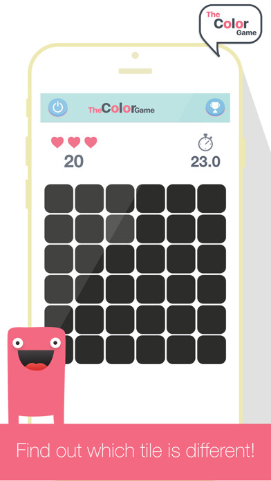 Emulate iPhone app The Color Game - Free using MyAndroid