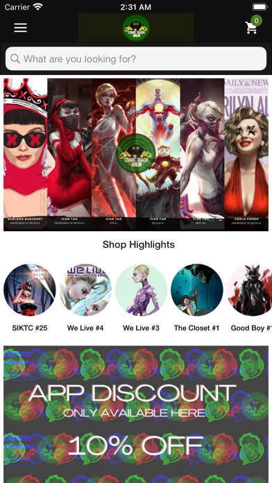 Emulate iPhone app The Comic Book Dealer using MyAndroid Emulate iPhone app The Comic Book Dealer using MyAndroid