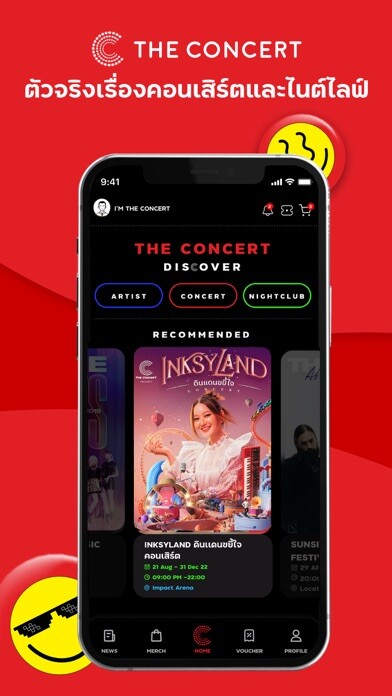 Emulate iPhone app The Concert using MyAndroid Emulate iPhone app The Concert using MyAndroid