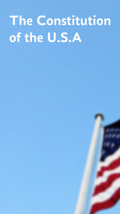 Emulate iPhone app The Constitution of the U.S.A using MyAndroid
