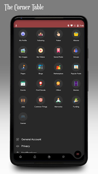 Run android online APK The Corner Table Social Media App from MyAndroid or emulate The Corner Table Social Media App using MyAndroid Run android online APK The Corner Table Social Media App from MyAndroid or emulate The Corner Table Social Media App using MyAndroid