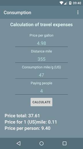 Run android online APK The cost for the trip by car from MyAndroid or emulate The cost for the trip by car using MyAndroid Run android online APK The cost for the trip by car from MyAndroid or emulate The cost for the trip by car using MyAndroid