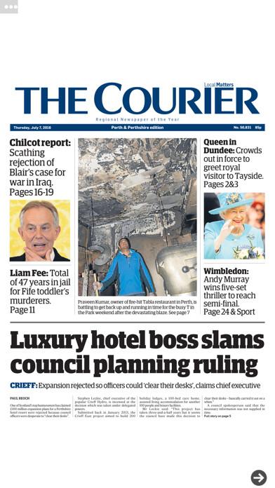 Emulate iPhone app The Courier - Perth using MyAndroid Emulate iPhone app The Courier - Perth using MyAndroid
