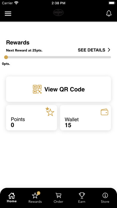 Emulate iPhone app The Creamery Rewards App using MyAndroid Emulate iPhone app The Creamery Rewards App using MyAndroid