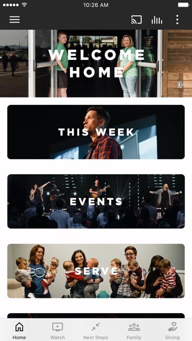 Emulate iPhone app The Creek Church using MyAndroid Emulate iPhone app The Creek Church using MyAndroid