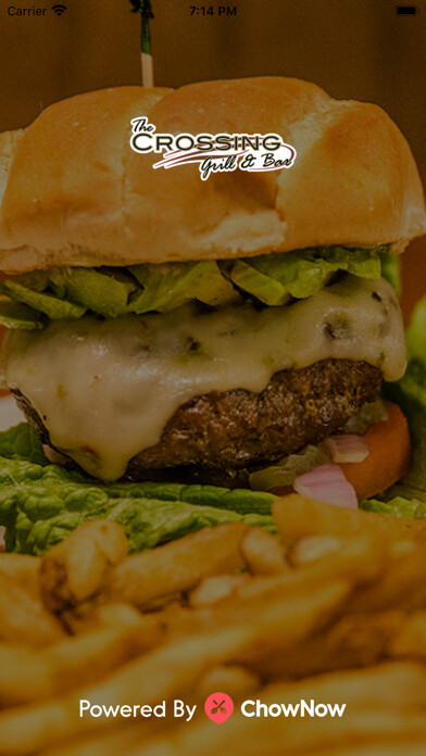 Emulate iPhone app The Crossing Grill and Bar using MyAndroid