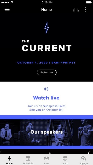 Emulate iPhone app The Current by Subsplash using MyAndroid Emulate iPhone app The Current by Subsplash using MyAndroid