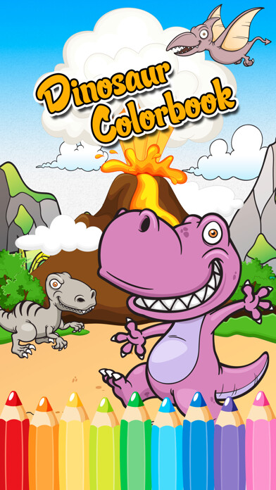 Emulate iPhone app The Cute dinosaur Coloring book ( Drawing Pages ) - Good Activities Education Games For Kids App using MyAndroid Emulate iPhone app The Cute dinosaur Coloring book ( Drawing Pages ) - Good Activities Education Games For Kids App using MyAndroid