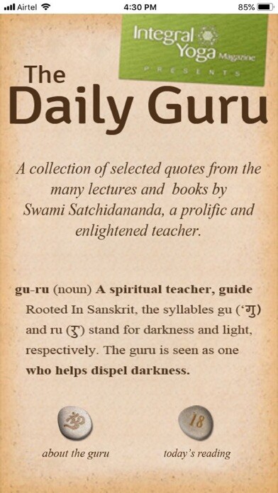 Emulate iPhone app The Daily Guru using MyAndroid Emulate iPhone app The Daily Guru using MyAndroid
