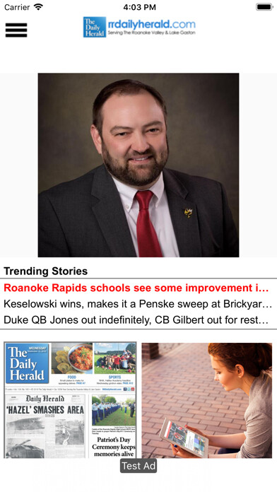 Emulate iPhone app The Daily Herald using MyAndroid Emulate iPhone app The Daily Herald using MyAndroid