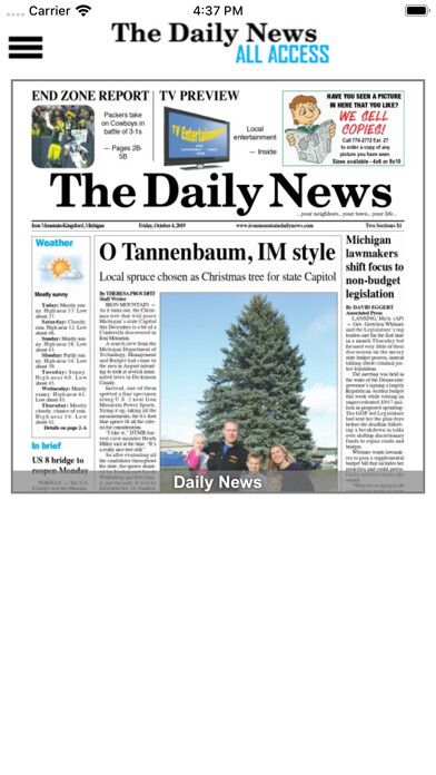 Emulate iPhone app The Daily News All Access using MyAndroid Emulate iPhone app The Daily News All Access using MyAndroid