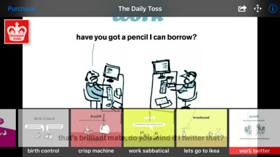 Emulate iPhone app The Daily Toss: Your Daily Serving of Modern Toss using MyAndroid Emulate iPhone app The Daily Toss: Your Daily Serving of Modern Toss using MyAndroid