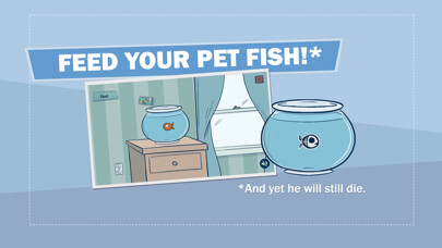 Emulate iPhone app The Death of Mr. Fishy using MyAndroid