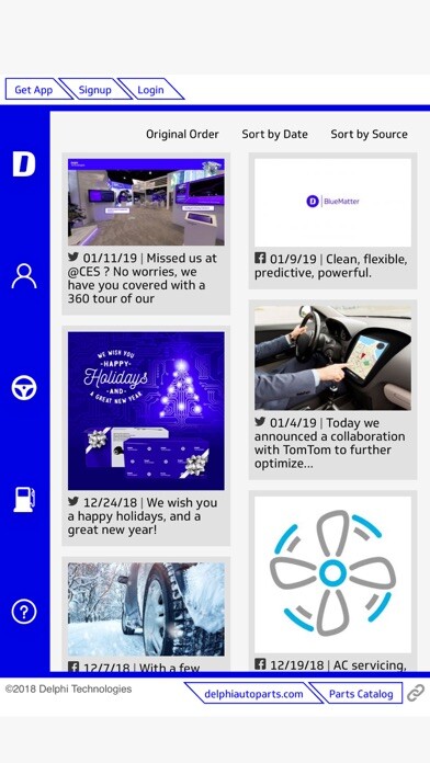 Emulate iPhone app The Delphi Auto Parts App using MyAndroid Emulate iPhone app The Delphi Auto Parts App using MyAndroid
