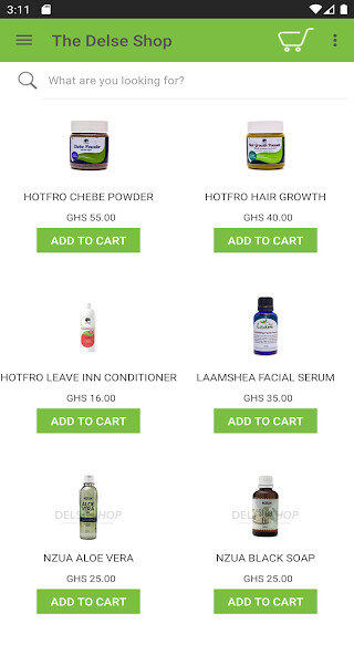 Run android online APK The Delse Shop App from MyAndroid or emulate The Delse Shop App using MyAndroid