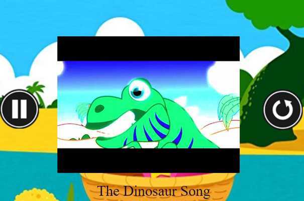 Emulate Android APK The Dinosaur Song - offline video app for kids Emulate Android APK The Dinosaur Song - offline video app for kids