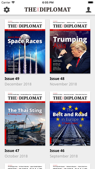 Emulate iPhone app The Diplomat using MyAndroid