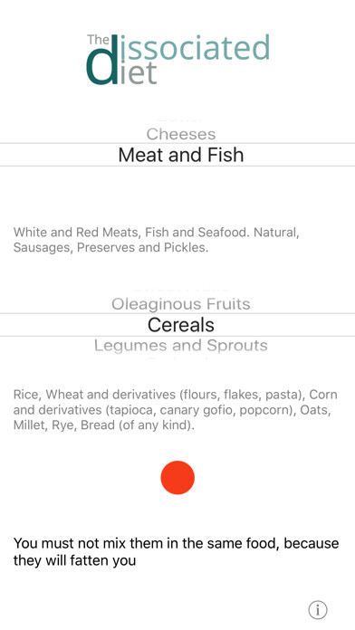 Emulate iPhone app The Dissociated Diet using MyAndroid Emulate iPhone app The Dissociated Diet using MyAndroid