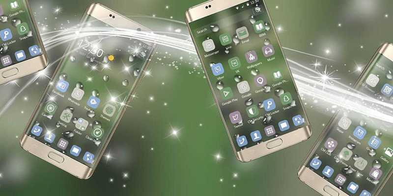 Emulate Android APK The drizzle of the mobile phone theme
