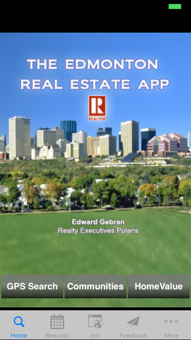 Emulate iPhone app The Edmonton Real Estate App using MyAndroid