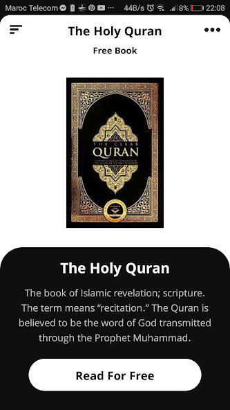 Run android online APK The English Holy Quran. from MyAndroid or emulate The English Holy Quran. using MyAndroid