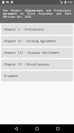 Run android online APK The Farmers (Empowerment and Protection) Act, 2020 from MyAndroid or emulate The Farmers (Empowerment and Protection) Act, 2020 using MyAndroid