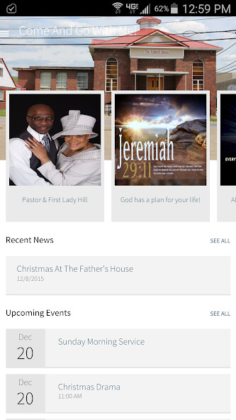 Emulate iPhone app The Fathers House WV using MyAndroid Emulate iPhone app The Fathers House WV using MyAndroid