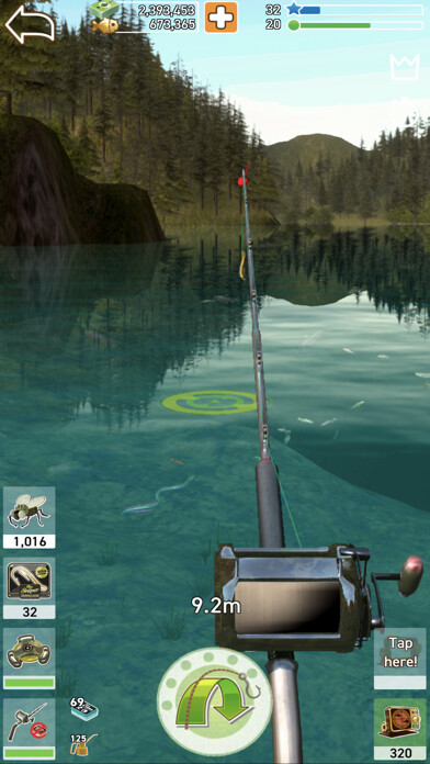 Emulate iPhone app The Fishing Club 3D: Game on! using MyAndroid