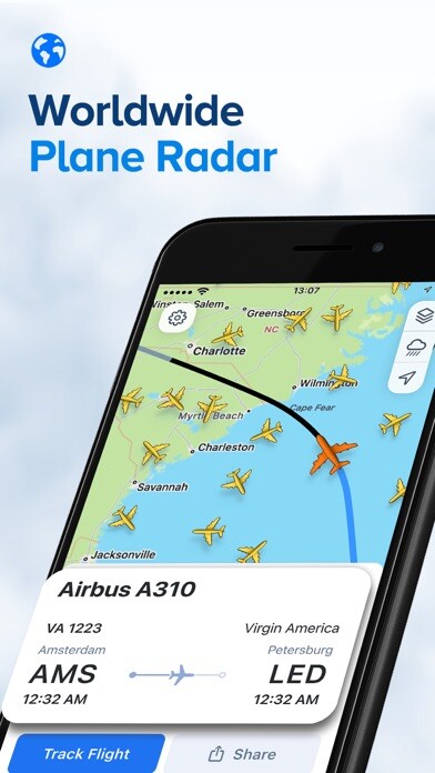 Emulate iPhone app The Flight Tracker: Live Radar using MyAndroid Emulate iPhone app The Flight Tracker: Live Radar using MyAndroid