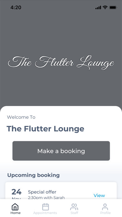 Run android online APK The Flutter Lounge from MyAndroid or emulate The Flutter Lounge using MyAndroid