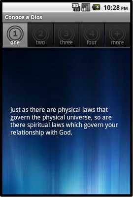 Emulate Android APK the four spiritual laws Emulate Android APK the four spiritual laws