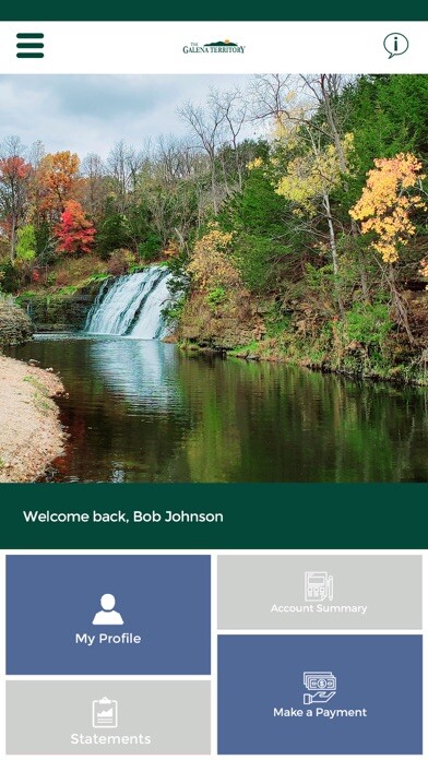 Emulate iPhone app The Galena Territory using MyAndroid