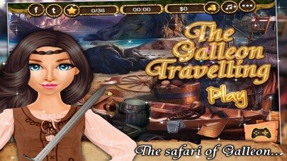 Emulate iPhone app The Galleon Travelling - Hidden Objects game for kids and adults using MyAndroid