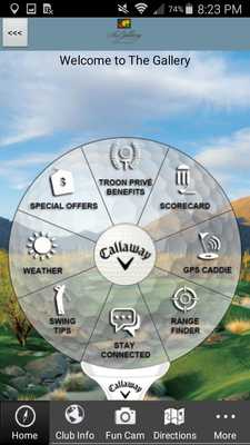 Emulate Android APK The Gallery Golf Club