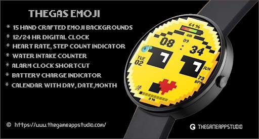 Run android online APK TheGas Emoji WatchFace from MyAndroid or emulate TheGas Emoji WatchFace using MyAndroid Run android online APK TheGas Emoji WatchFace from MyAndroid or emulate TheGas Emoji WatchFace using MyAndroid