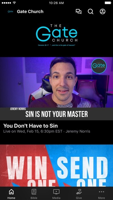 Emulate iPhone app The Gate Church Jacksonville using MyAndroid Emulate iPhone app The Gate Church Jacksonville using MyAndroid
