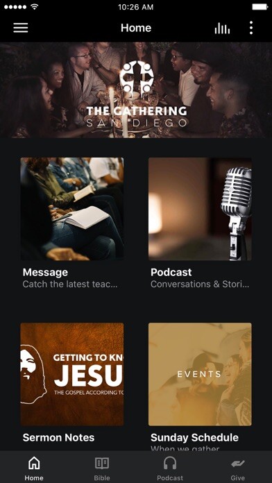 Emulate iPhone app The Gathering Church SD App using MyAndroid Emulate iPhone app The Gathering Church SD App using MyAndroid