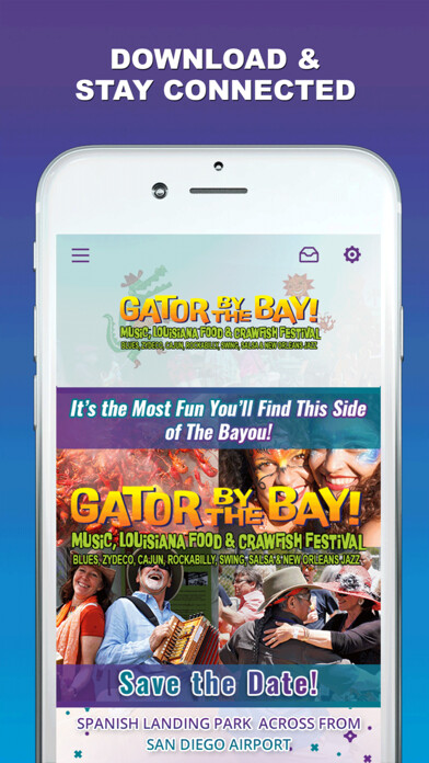Emulate iPhone app The Gator By The Bay Festival using MyAndroid Emulate iPhone app The Gator By The Bay Festival using MyAndroid