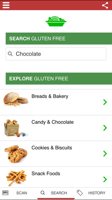 Emulate iPhone app The Gluten Free Scanner Full using MyAndroid Emulate iPhone app The Gluten Free Scanner Full using MyAndroid