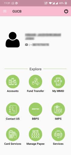 Run android online APK The Godhra Urban Co-operative Bank Ltd from MyAndroid or emulate The Godhra Urban Co-operative Bank Ltd using MyAndroid