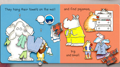 Emulate iPhone app The Going to Bed Book by Sandra Boynton using MyAndroid