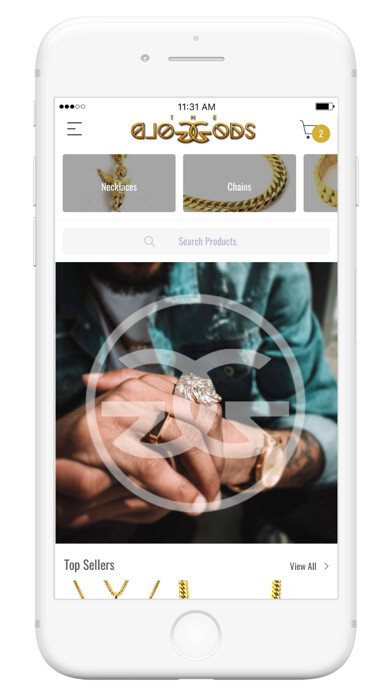 Emulate iPhone app The Gold Gods Jewelry using MyAndroid Emulate iPhone app The Gold Gods Jewelry using MyAndroid