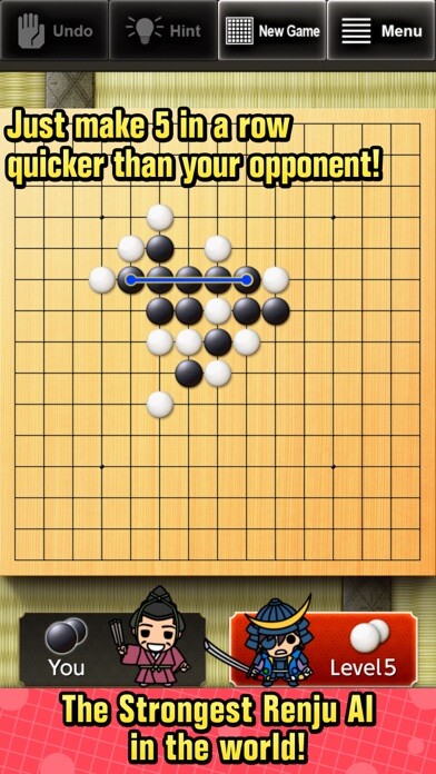 Emulate iPhone app The Gomoku (Renju and Gomoku) using MyAndroid