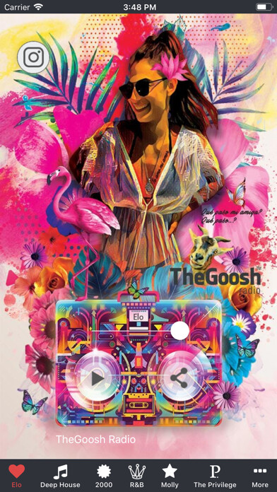 Emulate iPhone app TheGoosh Radio using MyAndroid Emulate iPhone app TheGoosh Radio using MyAndroid