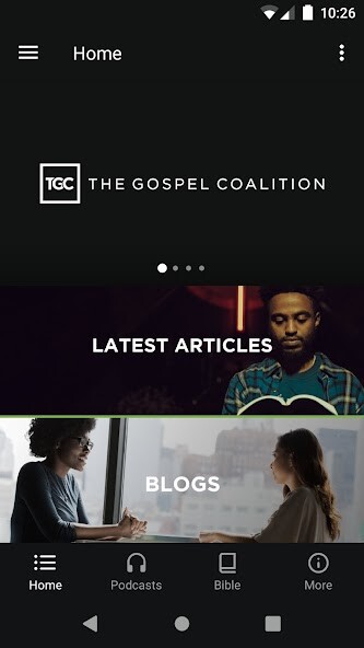 Emulate iPhone app The Gospel Coalition using MyAndroid Emulate iPhone app The Gospel Coalition using MyAndroid