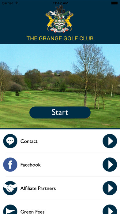 Emulate iPhone app The Grange Golf Club using MyAndroid Emulate iPhone app The Grange Golf Club using MyAndroid