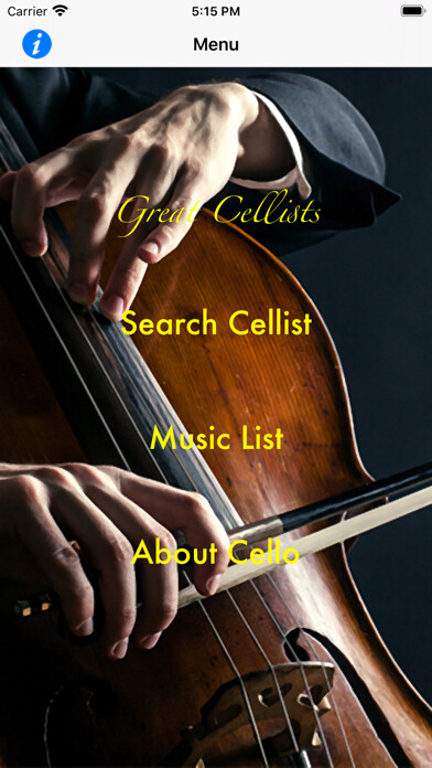 Emulate iPhone app The Great Cellists using MyAndroid Emulate iPhone app The Great Cellists using MyAndroid